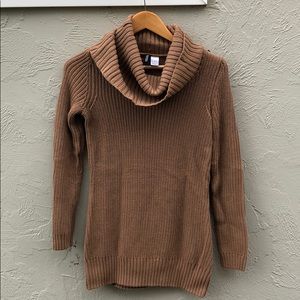 Cowl Neck Sweater Dress